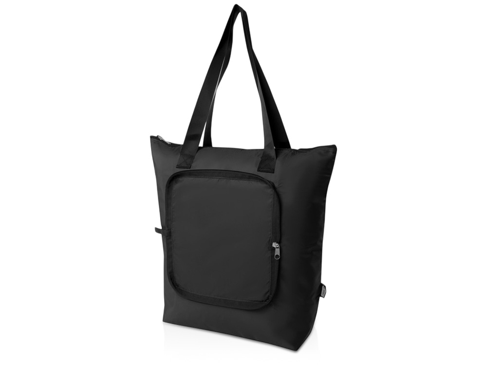 EcoFold Складная сумка-холодильник из RPET 15 л - Сплошной черный-0