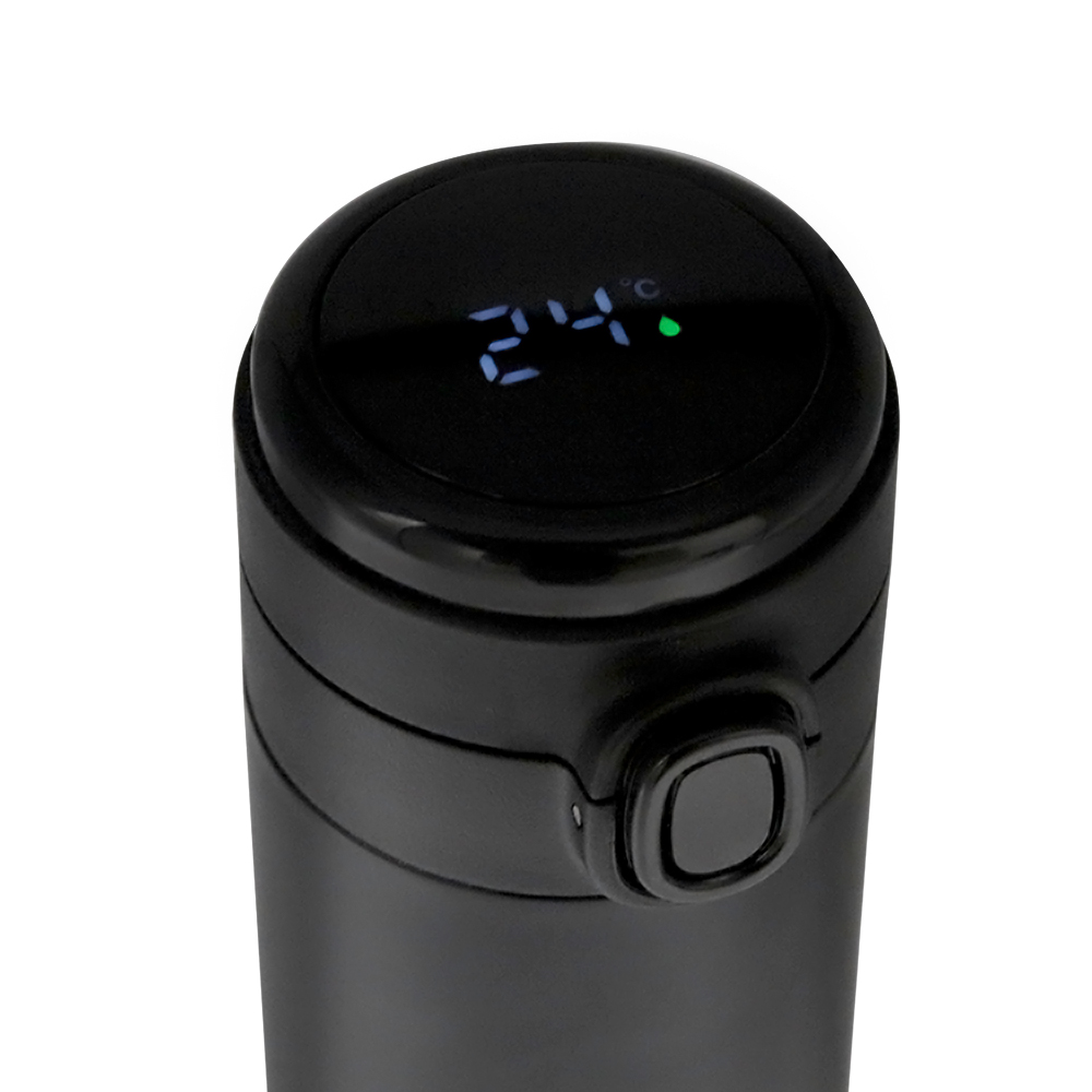 Термос Awangarda c дисплеем, Черный-2