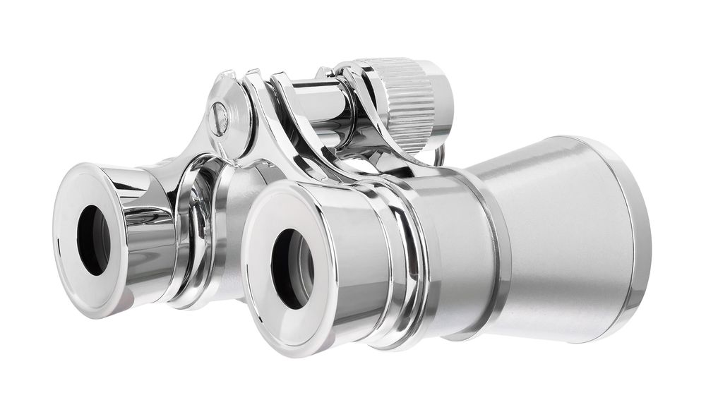 Театральный бинокль Broadway 325B, серебристый-3