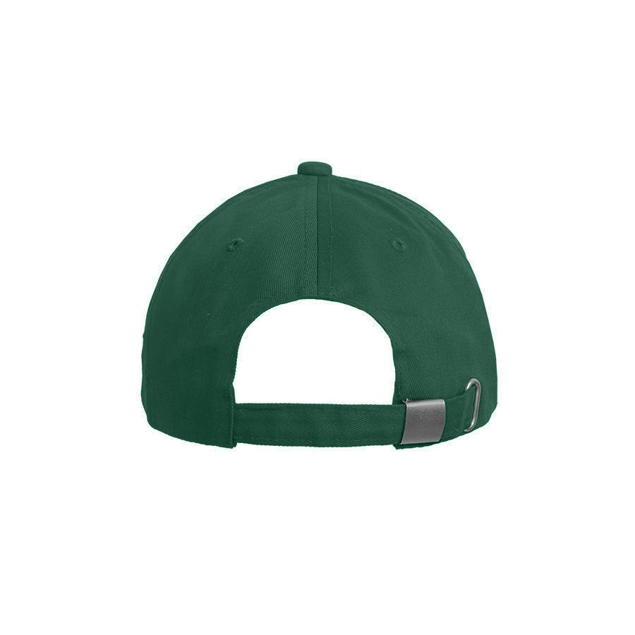 Бейсболка VALLEY, 5 клиньев, металлическая застежка, темно-зелёный-5