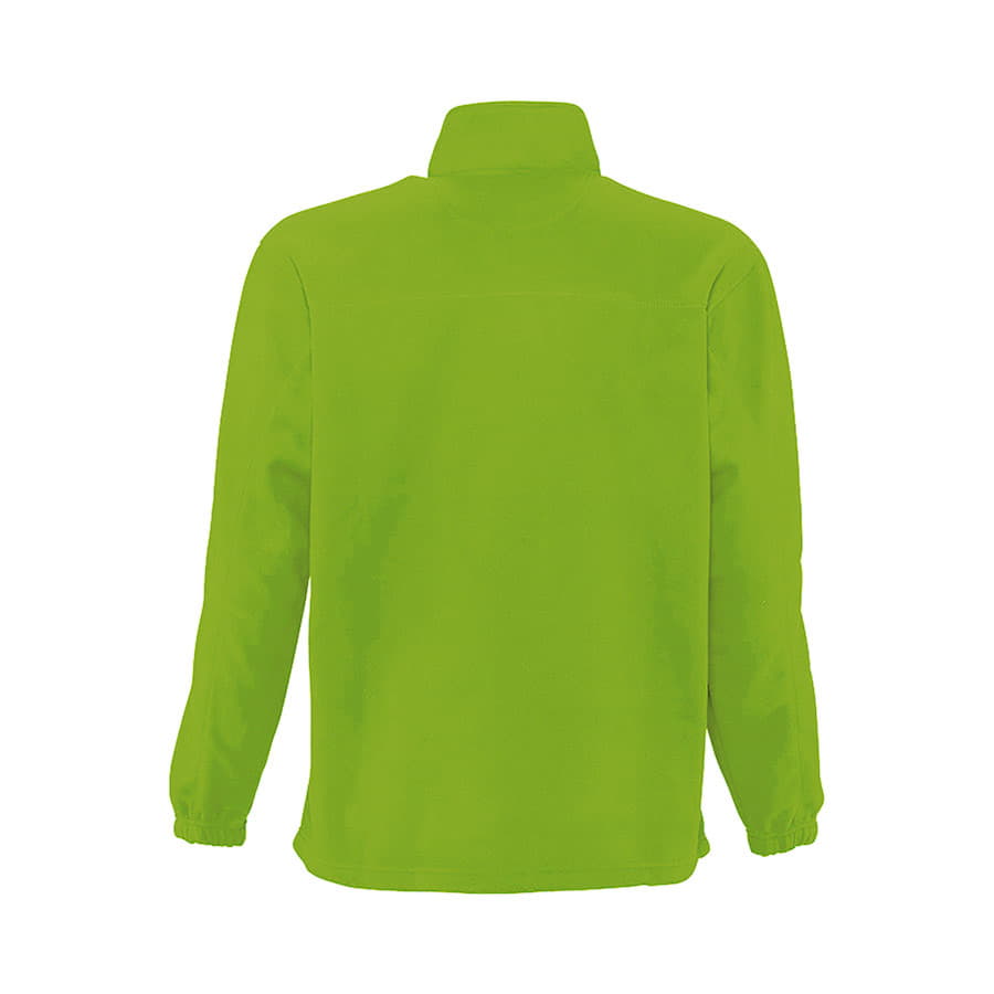 Толстовка унисекс флисовая NESS 300, лаймовый-2