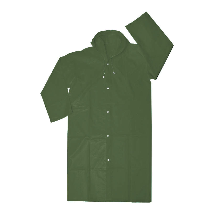Дождевик "Pure" т.зелёного цвета , 68 х 118 см. материал этиленвинилацетат, темно-зелёный-0