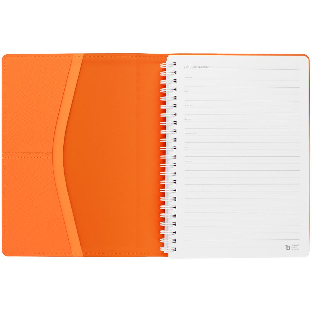 Ежедневник Spring Touch, недатированный, оранжевый-2
