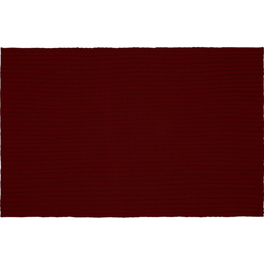 Плед Tressa, красный (бордовый)-3