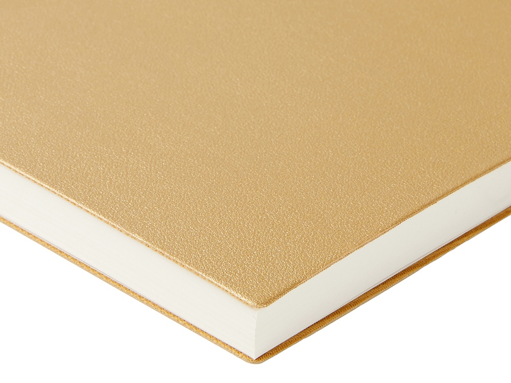 Ежедневник недатированный А5 Grand, золото-4