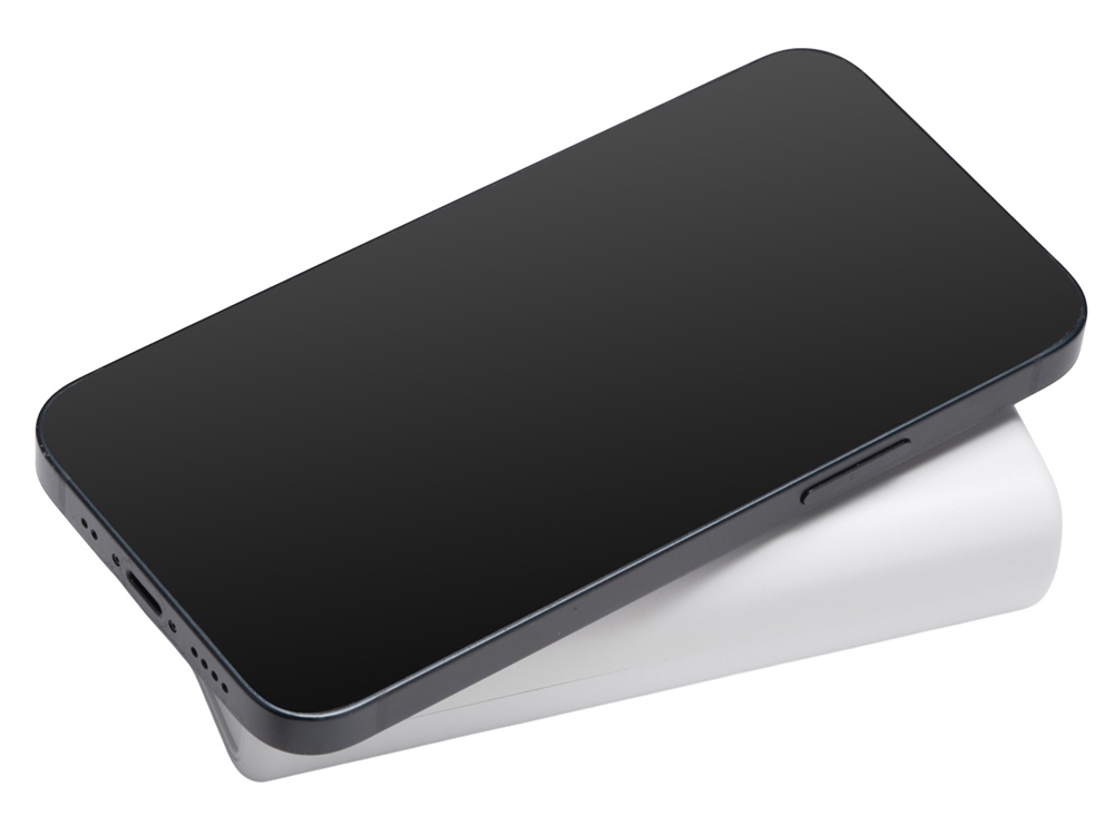 Внешний беспроводной аккумулятор 2-в-1 с функцией зарядки Apple Watch, QC/PD AtomIQ, 10000 мАч, белый-3