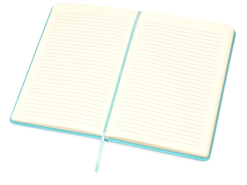 Блокнот А5 Vision 2.0 ламинированной твердой обложке, голубой-1