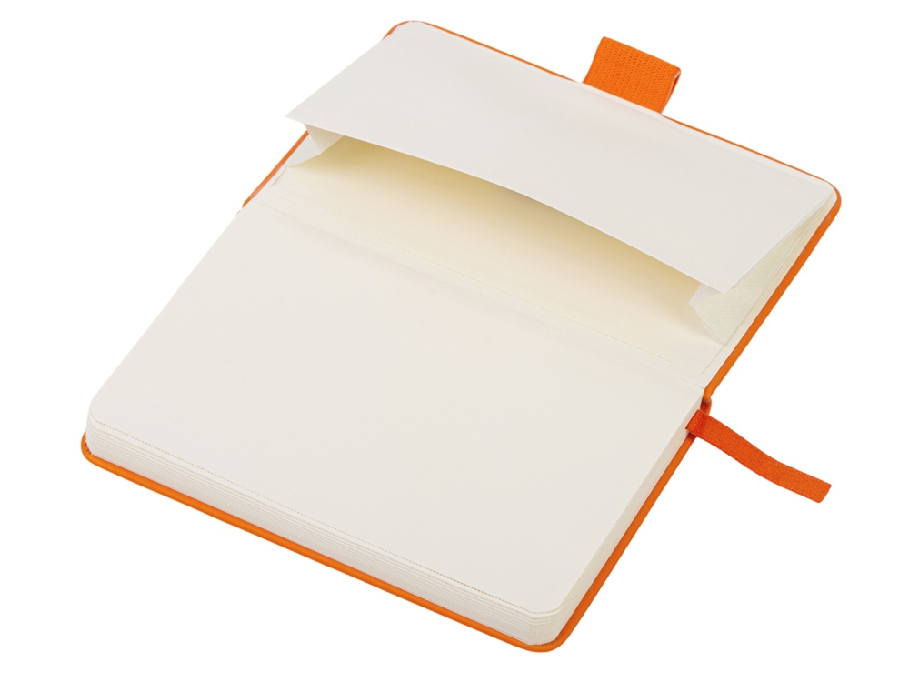 Блокнот Vision 2.0 А6 в твердой обложке, оранжевый-4