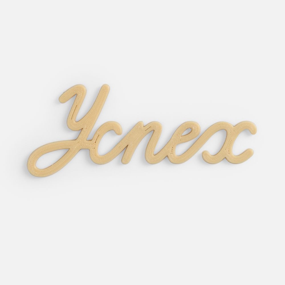 Подвеска Word, 3D-печать на заказ, успех-1