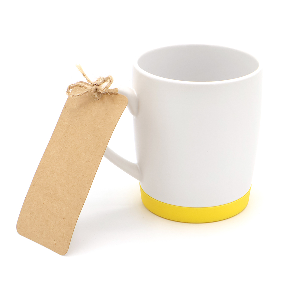 Бирка картонная на верёвке, Бежевый-2