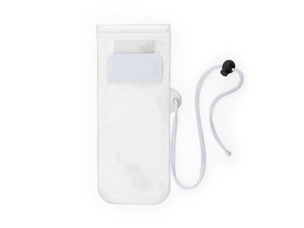 Водонепроницаемый чехол EIDER из ПВХ, прозрачный/белый-2