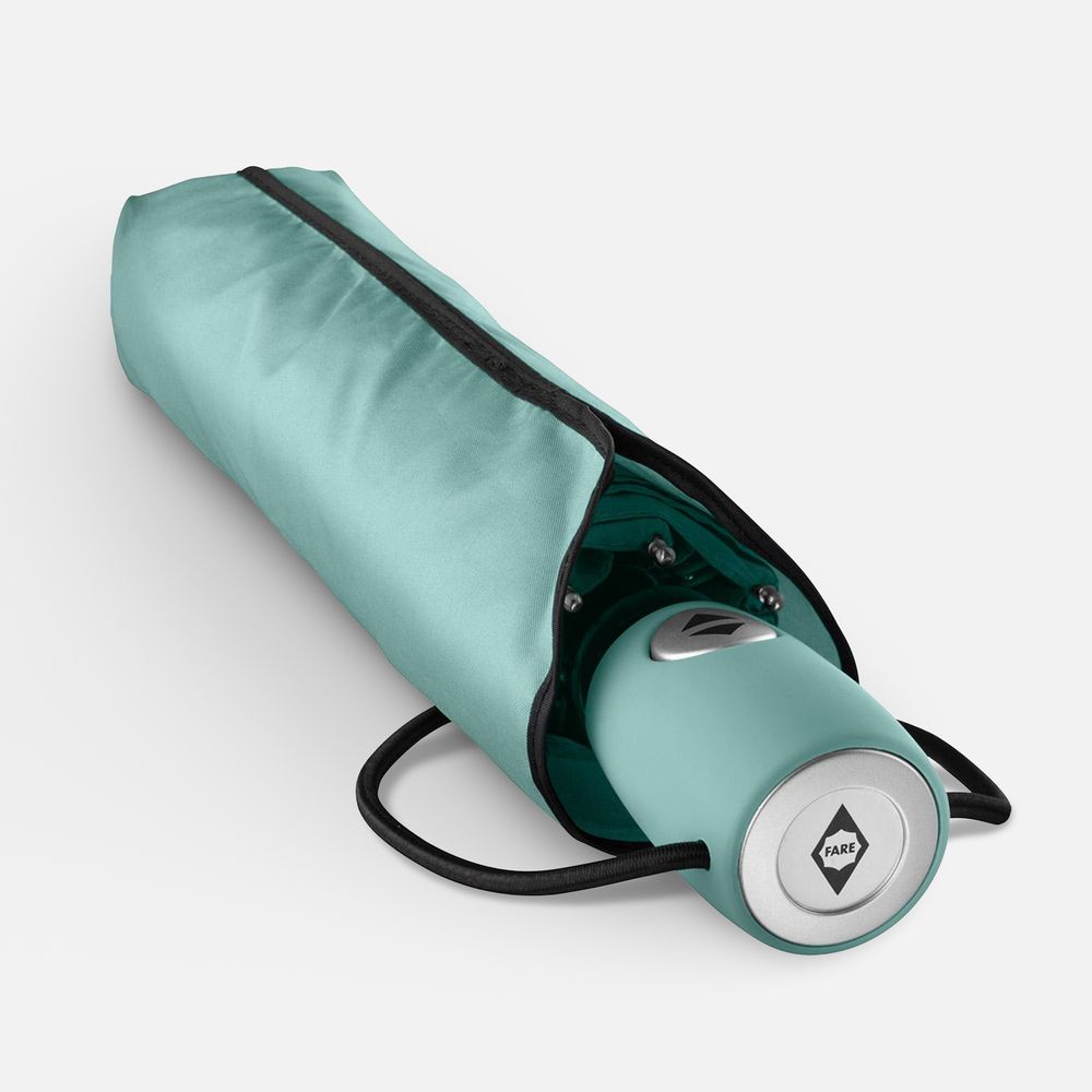 Зонт складной AOC, зеленый (мятный)-2