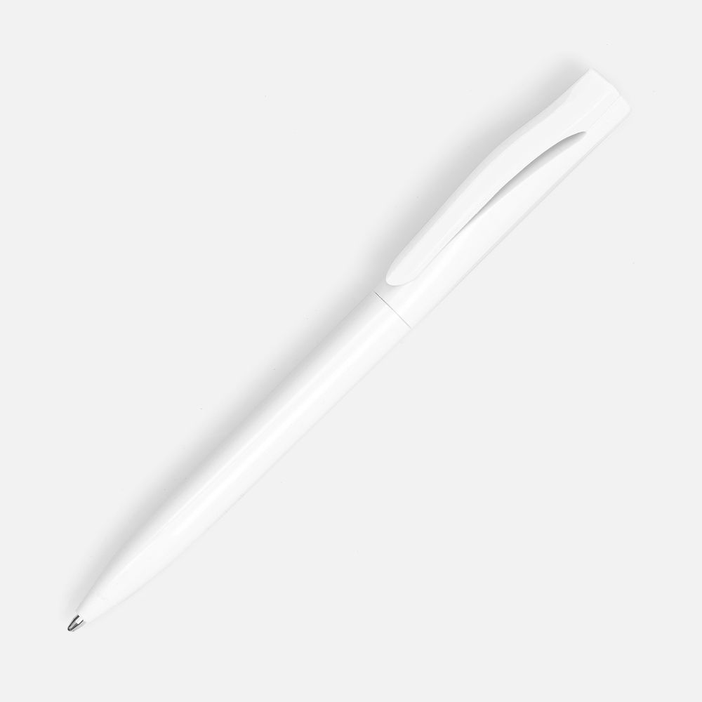 Ручка шариковая Pin, белая-1
