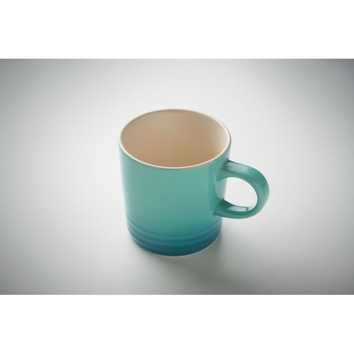 Ceramic mug 290ml, бирюзовый-1