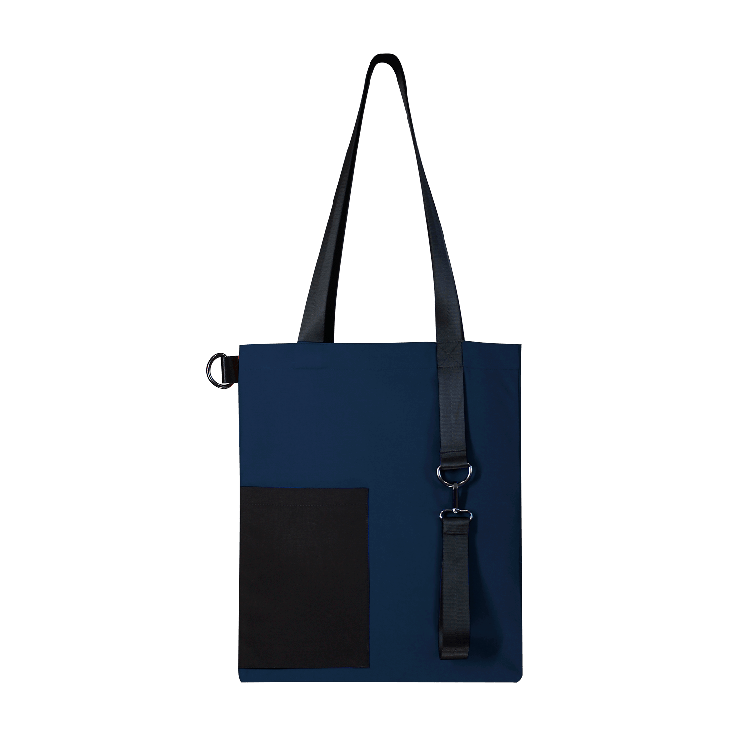 Шоппер Superbag Color (темно-синий с чёрным)-2