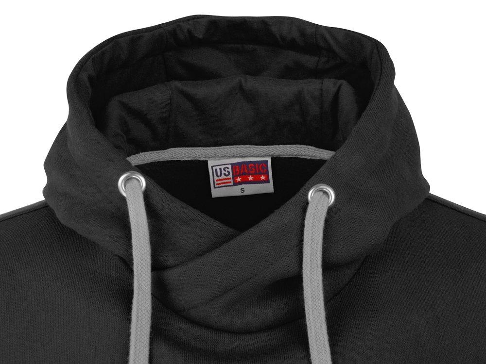 Толстовка унисекс Stream с капюшоном, черный-10