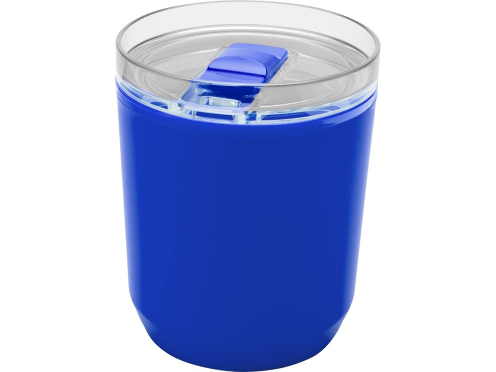 Hudson кружка из переработанного пластика с двойными стенками объемом 180 мл, синий-4