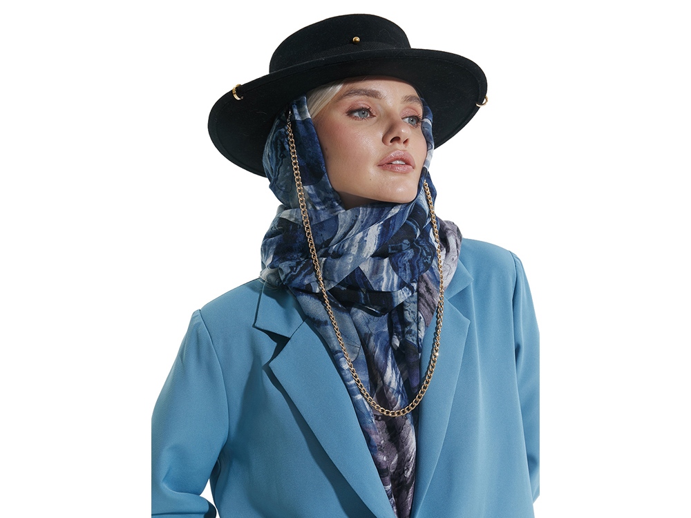 Шарф/ Палантин Уральский хребет-8