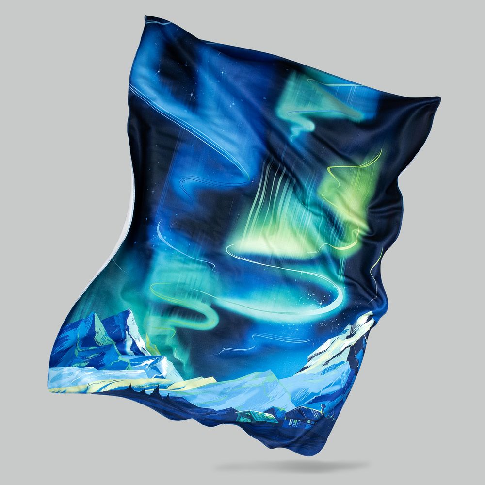 Флисовый плед «Сияй!»-2