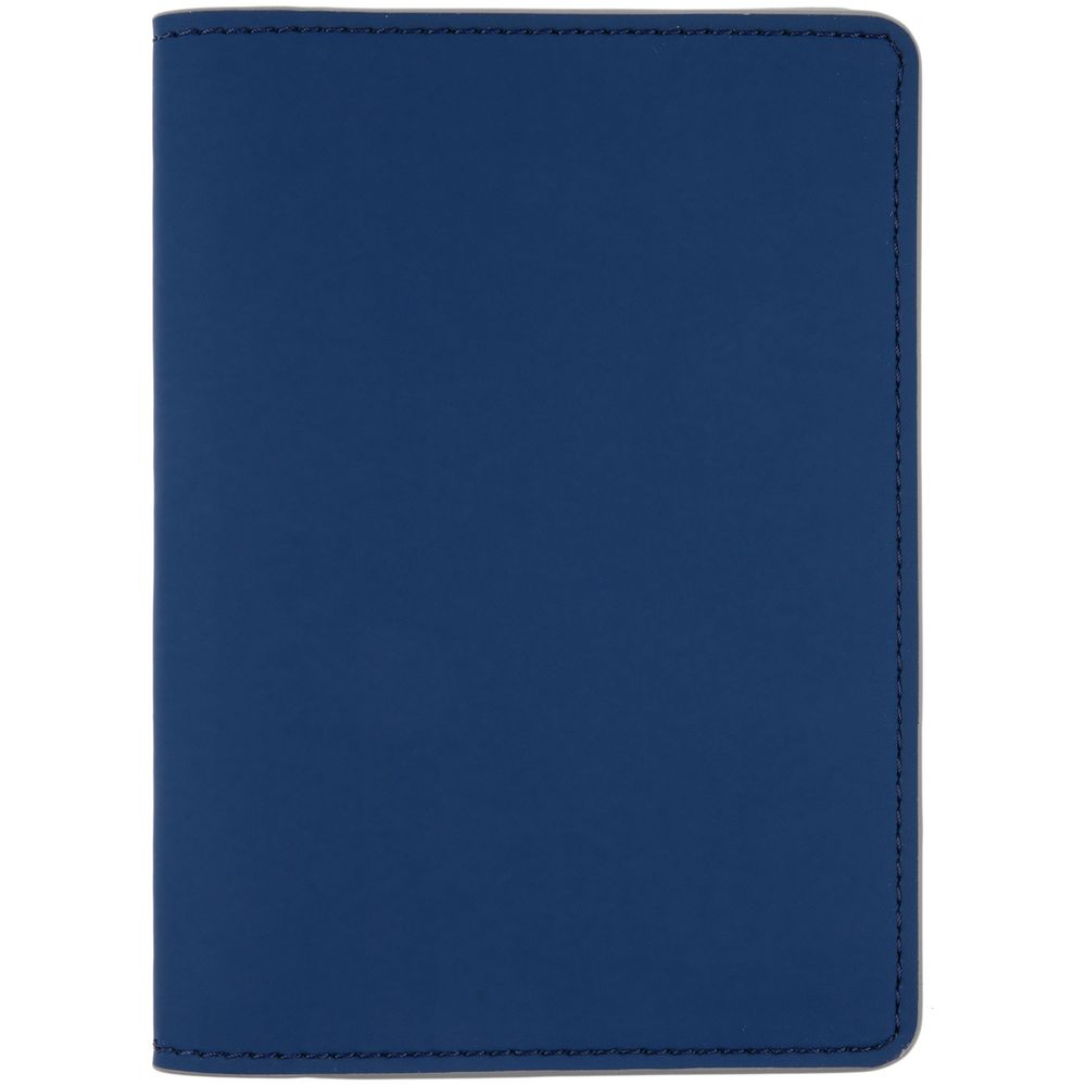 Обложка для паспорта Shall Simple, синий-0