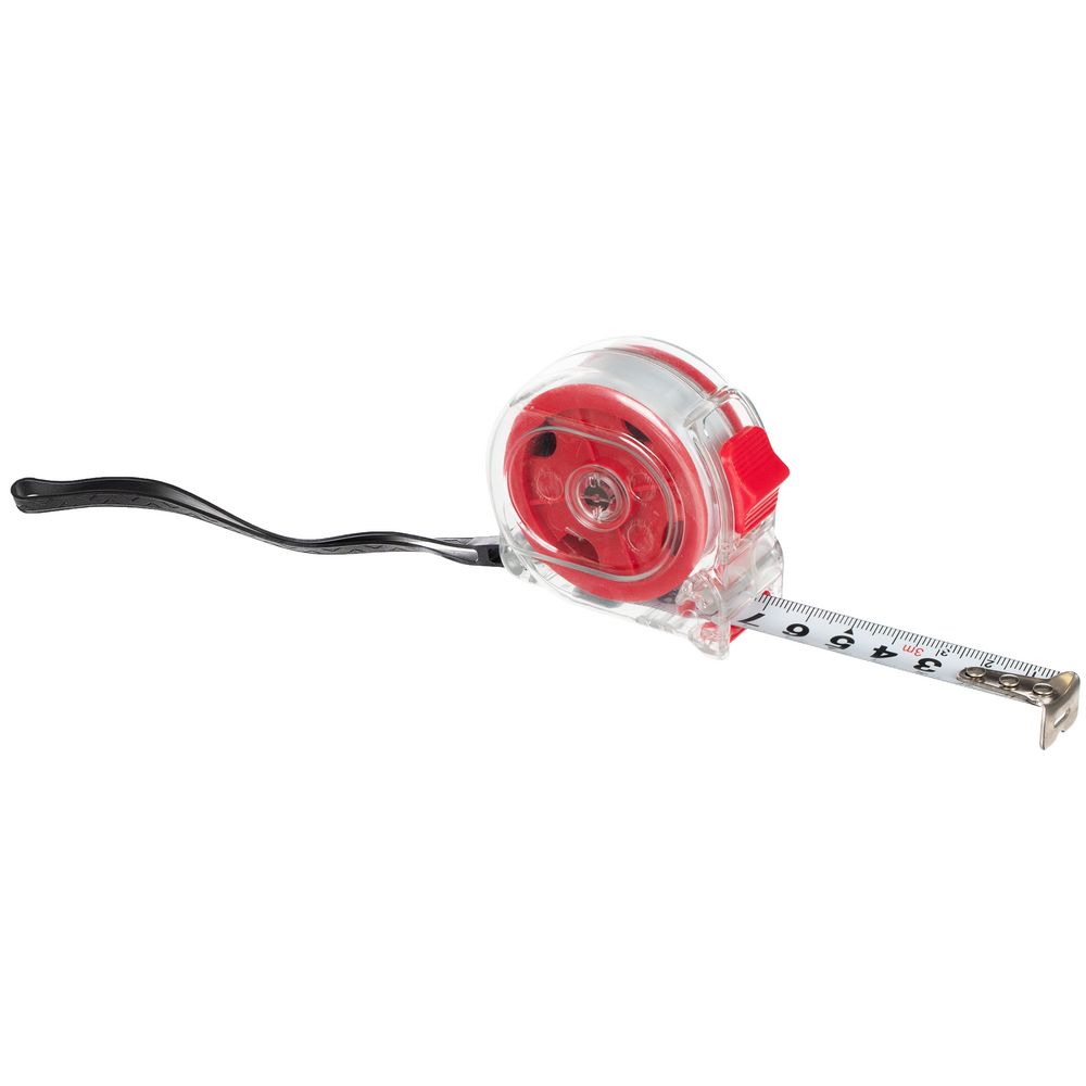 Рулетка Selvaksi, 3 м, красная-0