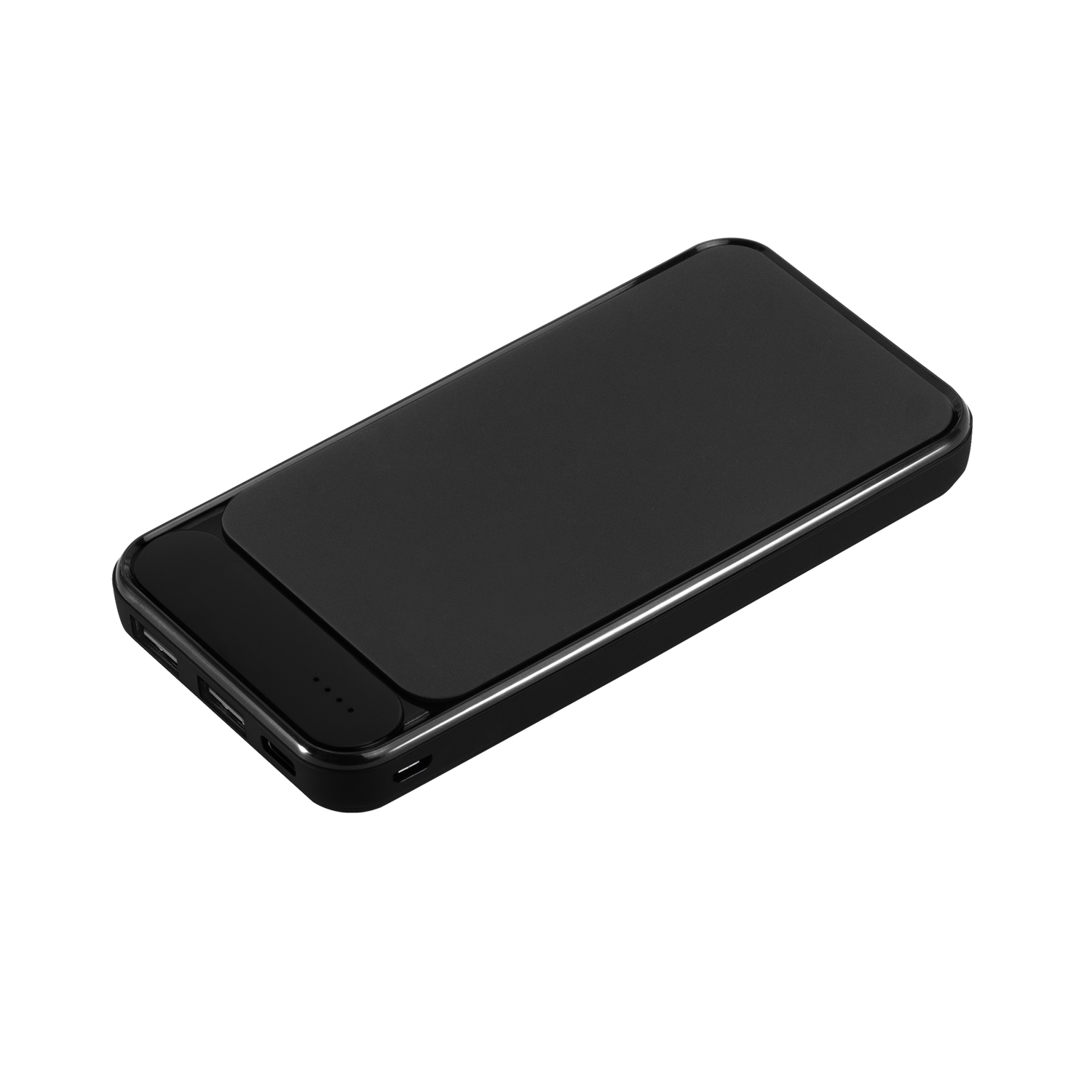 Внешний аккумулятор с подсветкой Старлайт Плюс PB (Starlight Plus PB) 10000 mAh, черный-0