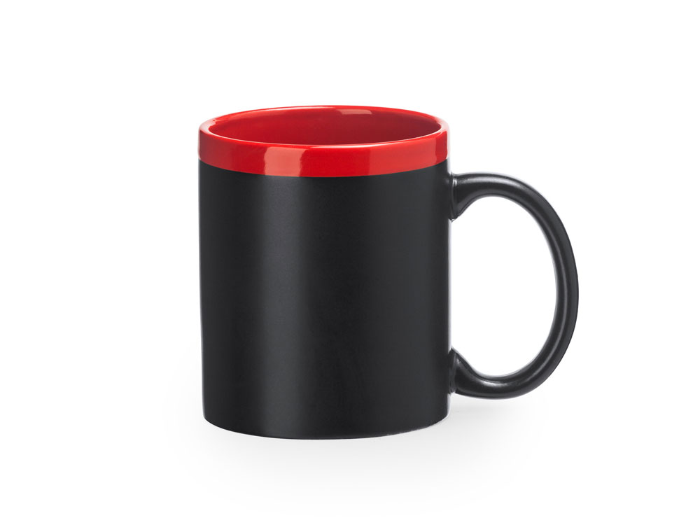 Кружка PALTA, 350 мл, черный/красный-5
