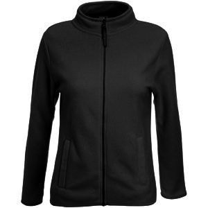 Толстовка женская LADY-FIT FULL ZIP FLEECE 250, черный-0