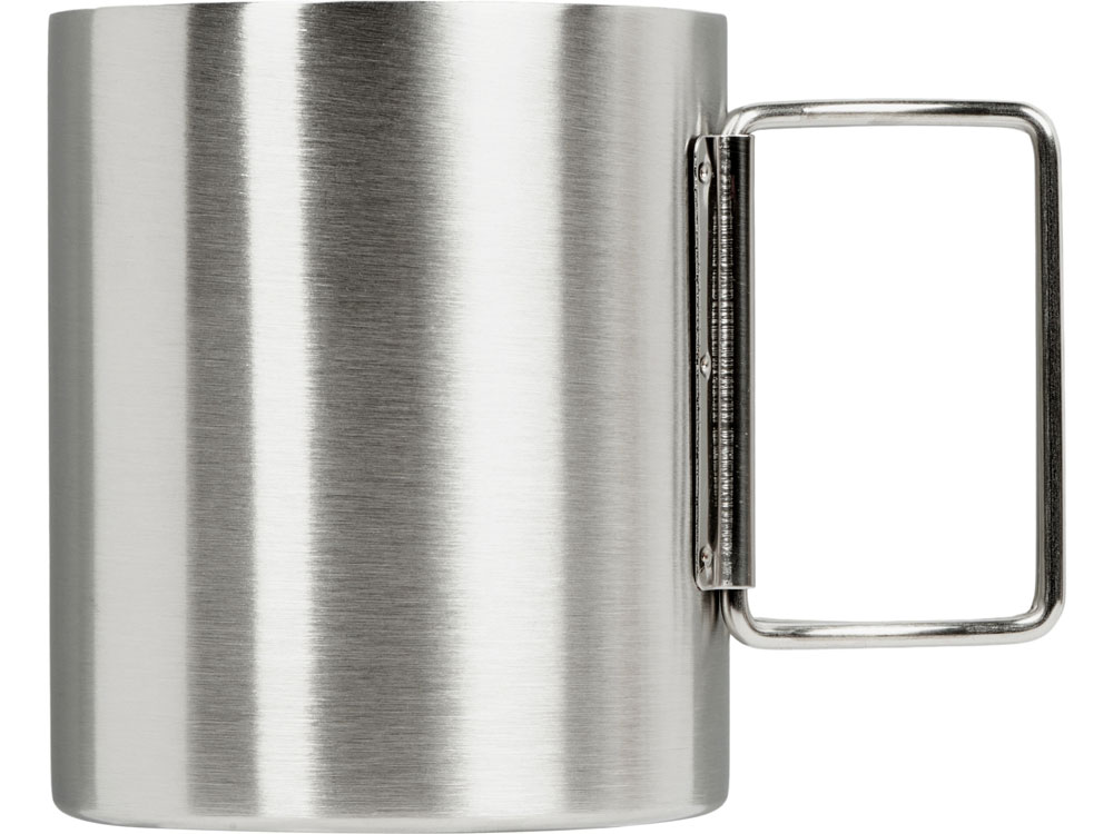 Стальная кружка с двойными стенками и складными ручками Kamchatka-1
