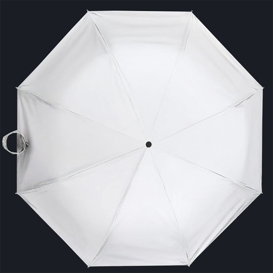 Зонт складной "Reflect", полуавтомат, светоотражающий серый, серый-2