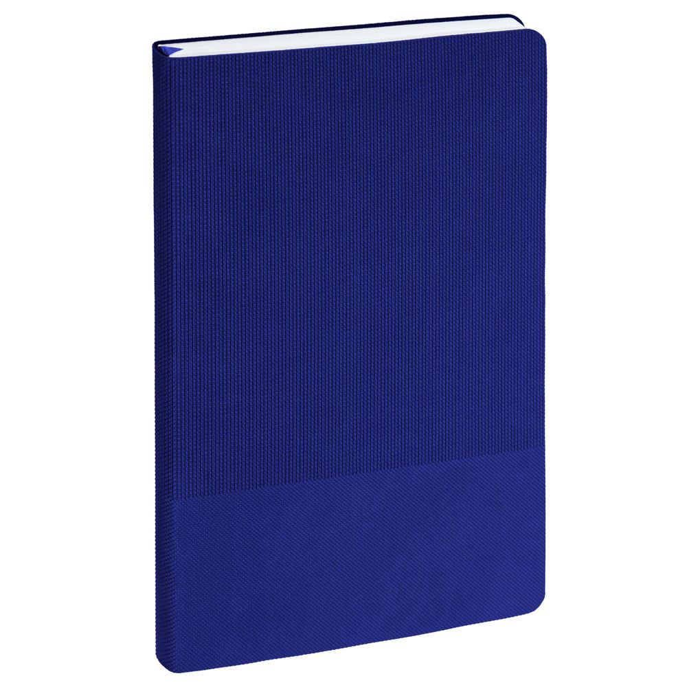 Ежедневник Knit, недатированный, синий-1