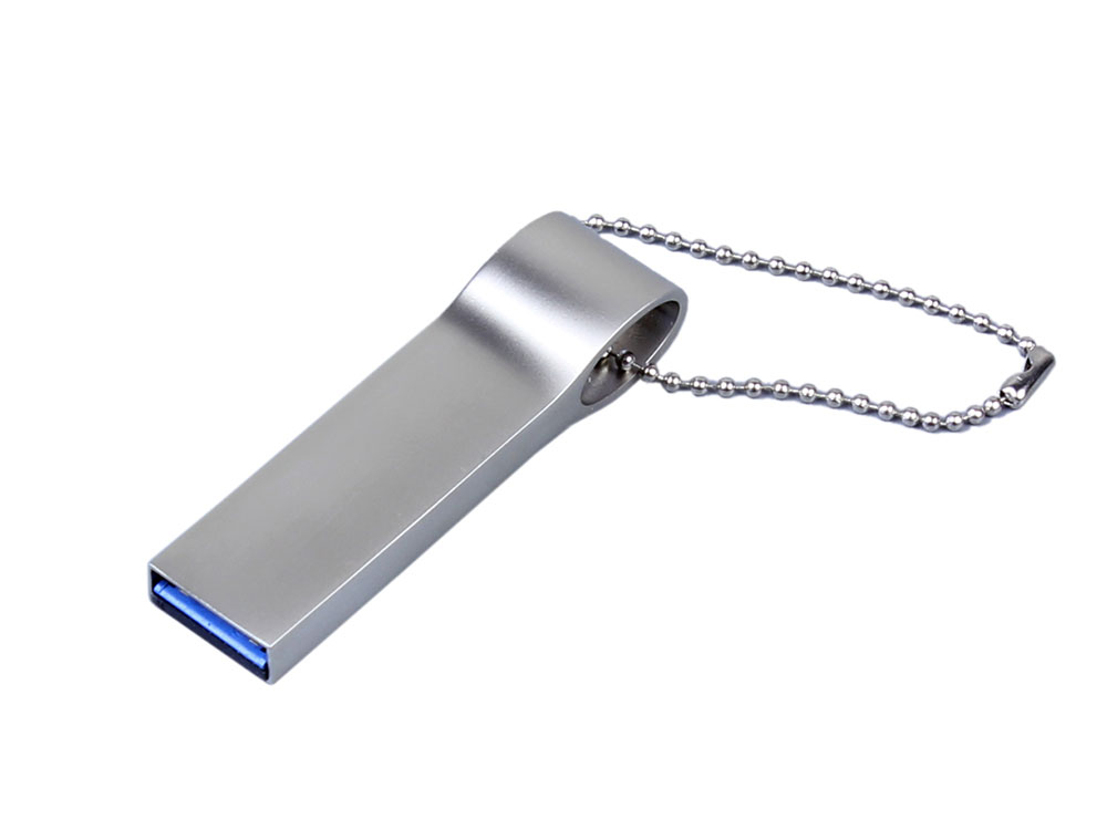USB 3.0-флешка на 64 Гб с мини чипом, компактный дизайн, боковое отверстие для цепочки-0