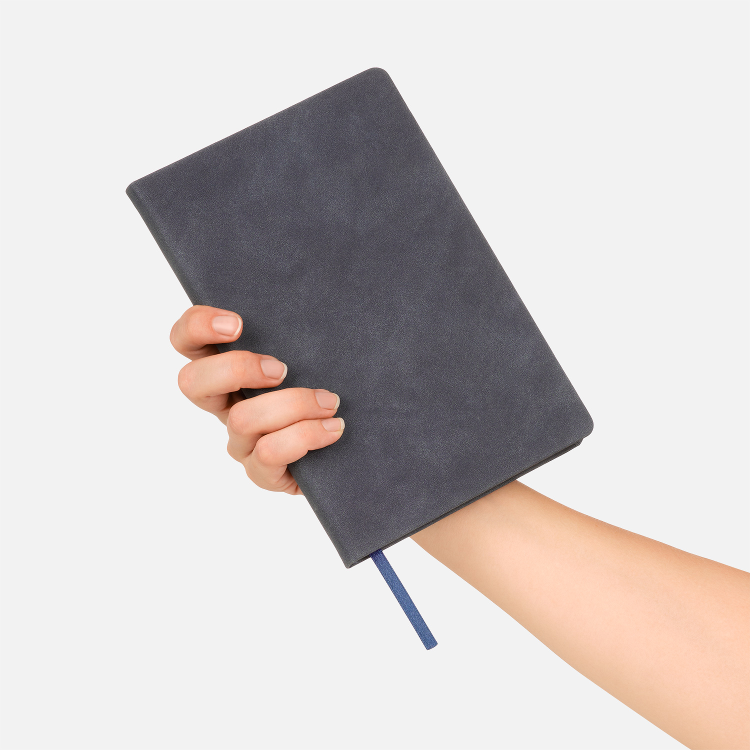 Ежедневник Stella недатированный с магнитом на обложке, синий-11