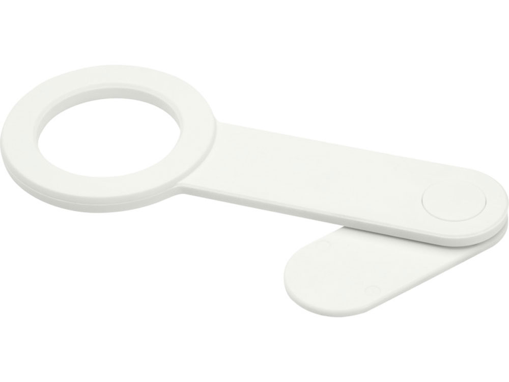 Настольный держатель для телефона Hook из пластика, белый-0