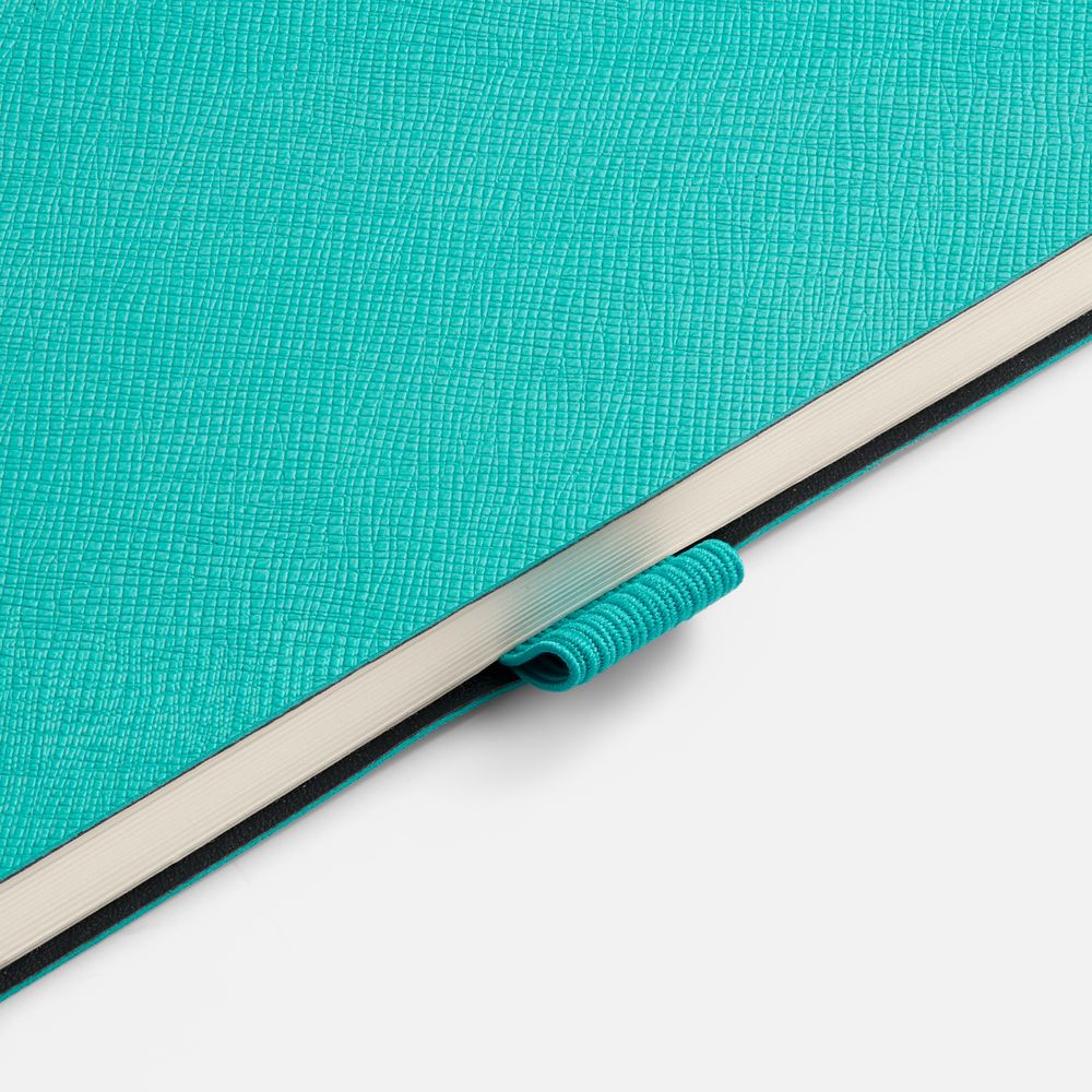 Ежедневник Lungo, недатированный, бирюзовый-3