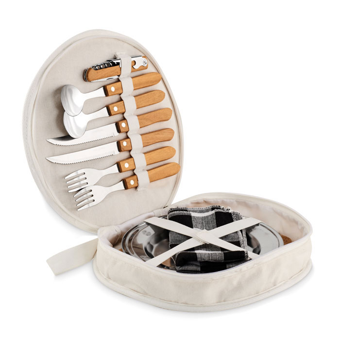 Набор для пикника, бежевый-0