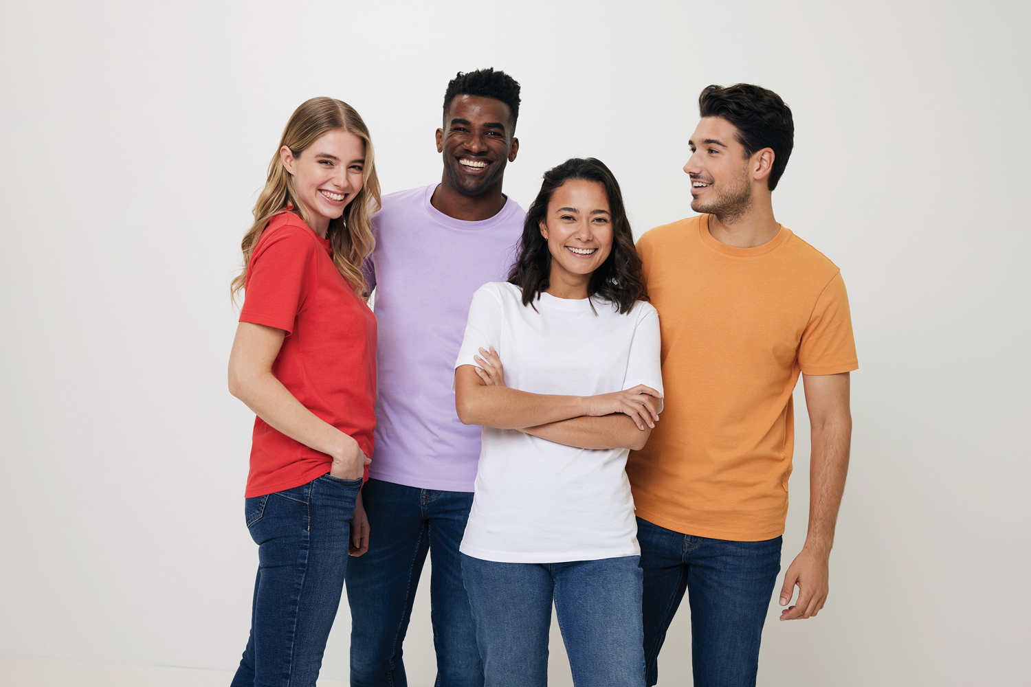 Футболка Iqoniq Bryce из переработанного хлопка, унисекс, 180 г/м²-6