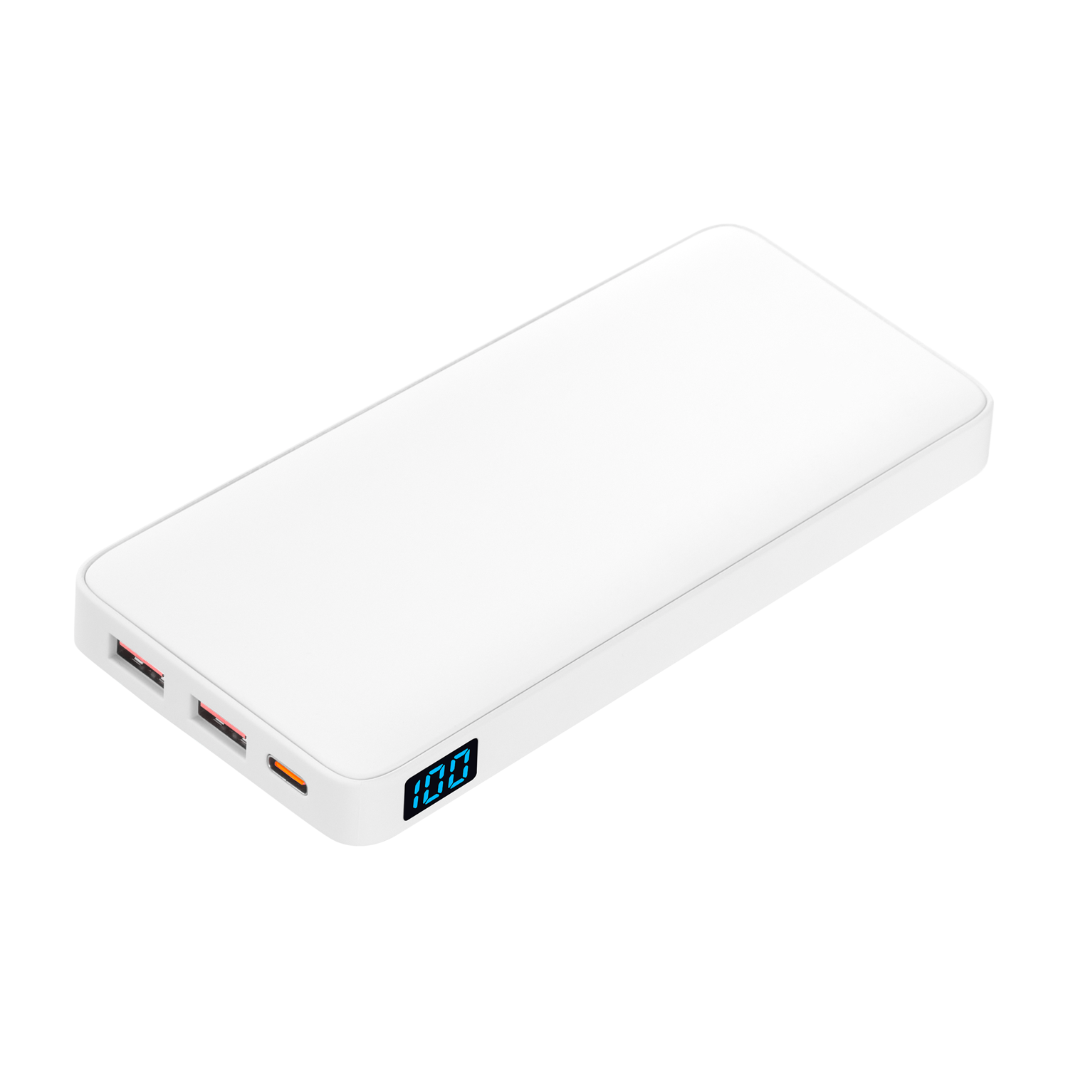 Внешний аккумулятор с подсветкой Анкор Плюс PD (Ancor PD Plus) 10000 mAh, белый-0