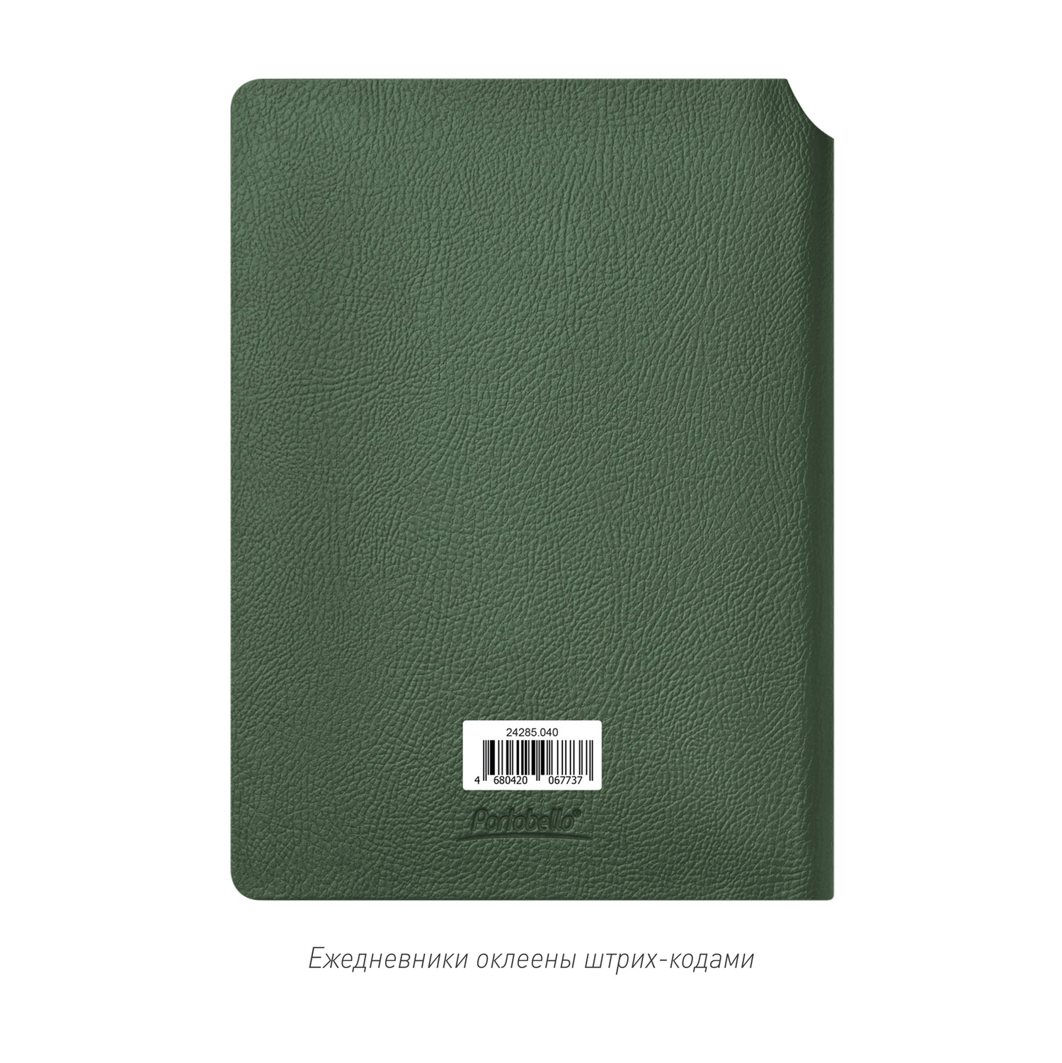 Ежедневник Molto недатированный, зеленый-14