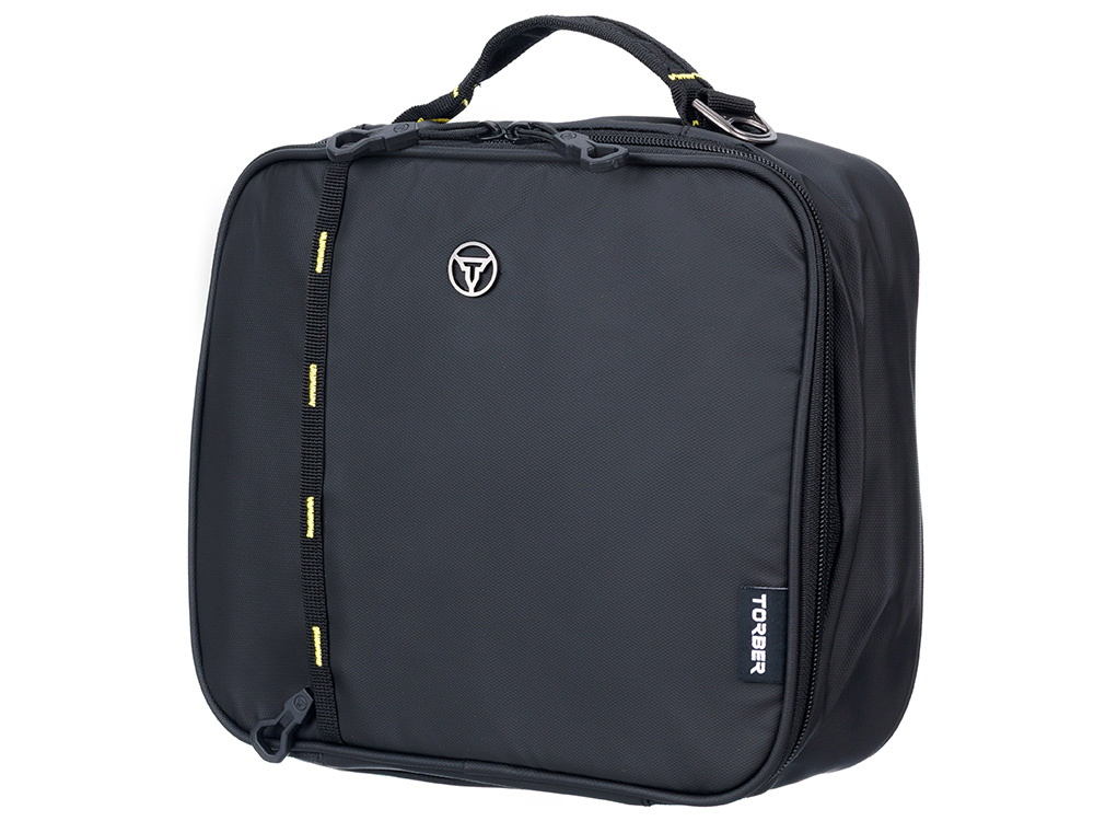 Термосумка для ланча TORBER, чёрный, полиэстер, 23 х 9 х 27 см-1