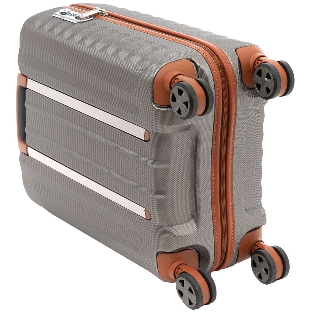 Чемодан E-Lite S, бежевый-2