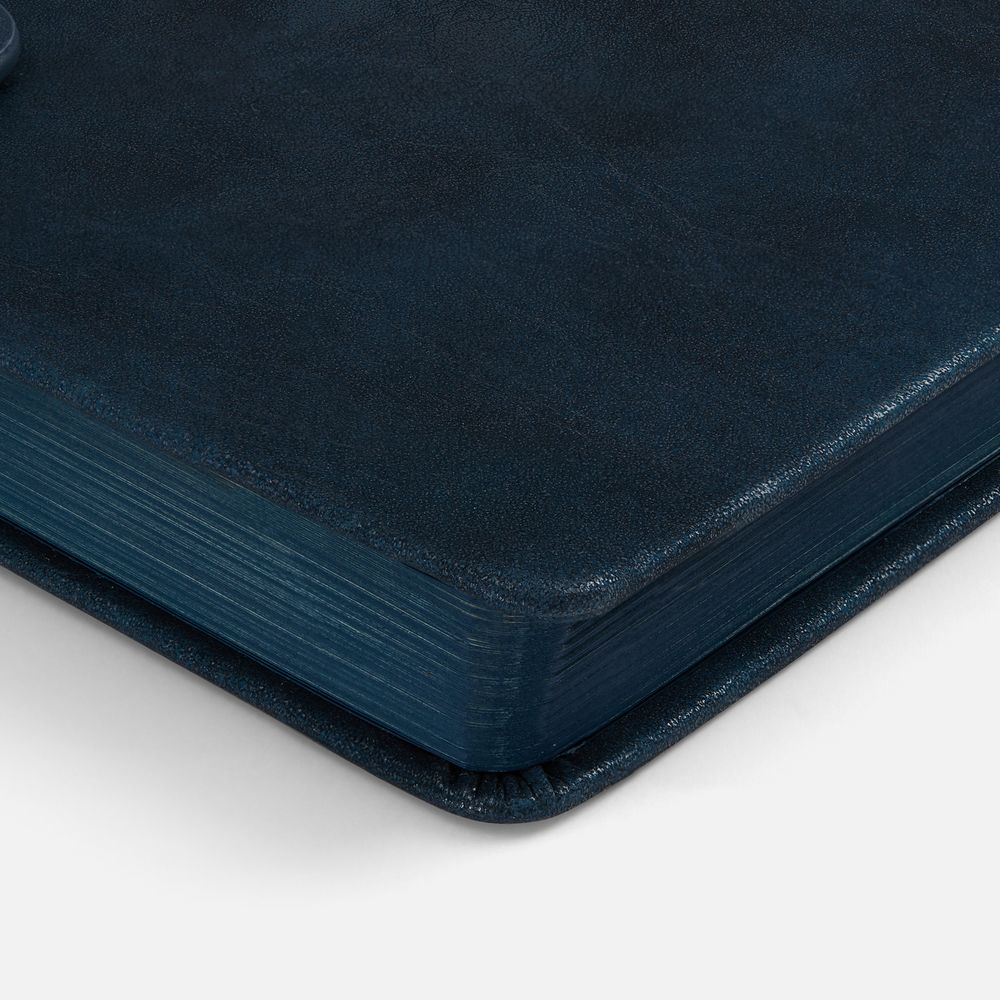 Ежедневник Leadmark, недатированный, синий-4