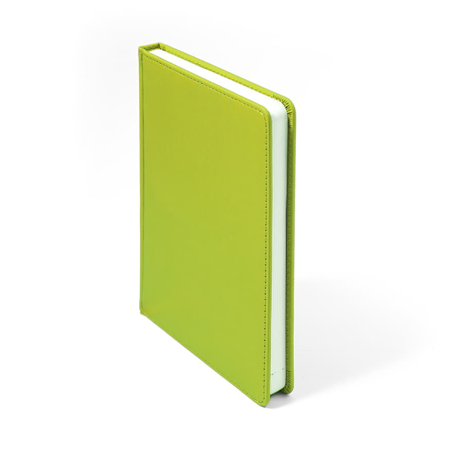 Ежедневник недатированный Campbell, формат А5,  в линейку, зеленое яблоко-8