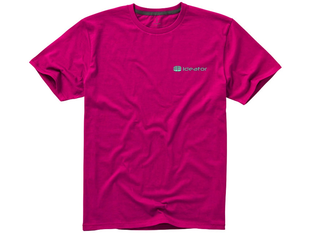 Nanaimo мужская футболка с коротким рукавом, розовый-3