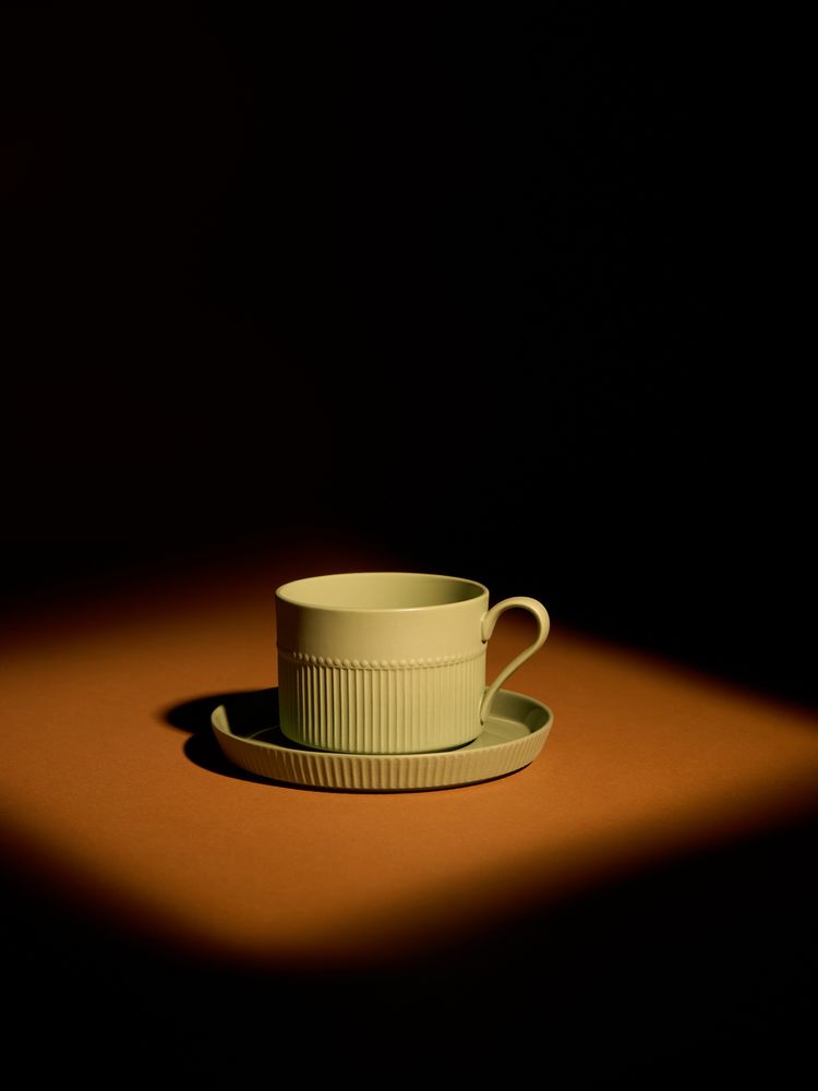 Чайная пара Pastello Moderno, зеленая-4