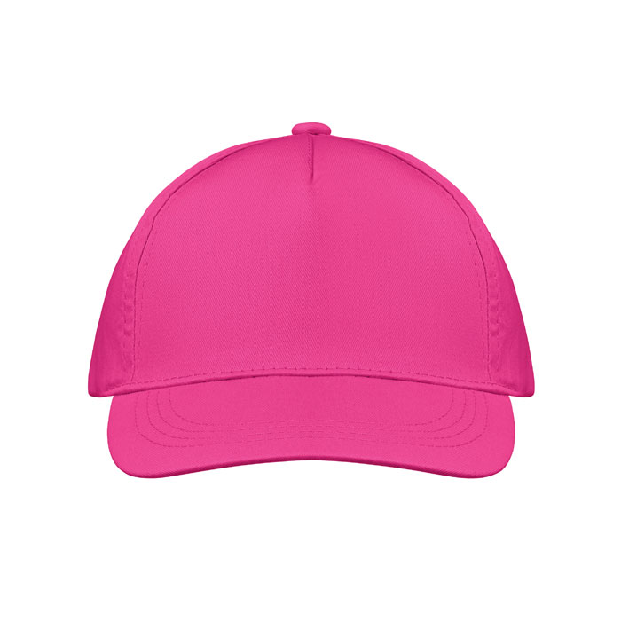 5 panel baseball cap, фуксия-3