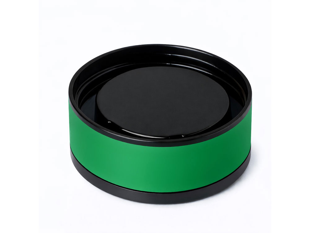 Термос Confident с покрытием soft-touch 420мл, зеленый-3