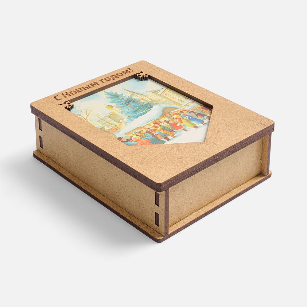 Деревянные флажки «Праздничные мотивы»-1