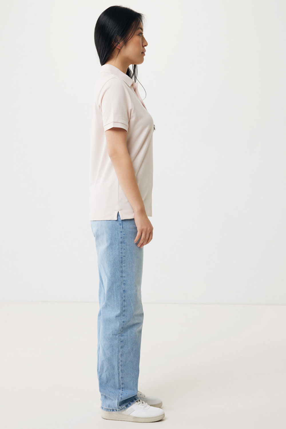 Рубашка поло Iqoniq Yosemite из переработанного хлопка-пике, унисекс, 220 г/м²-8