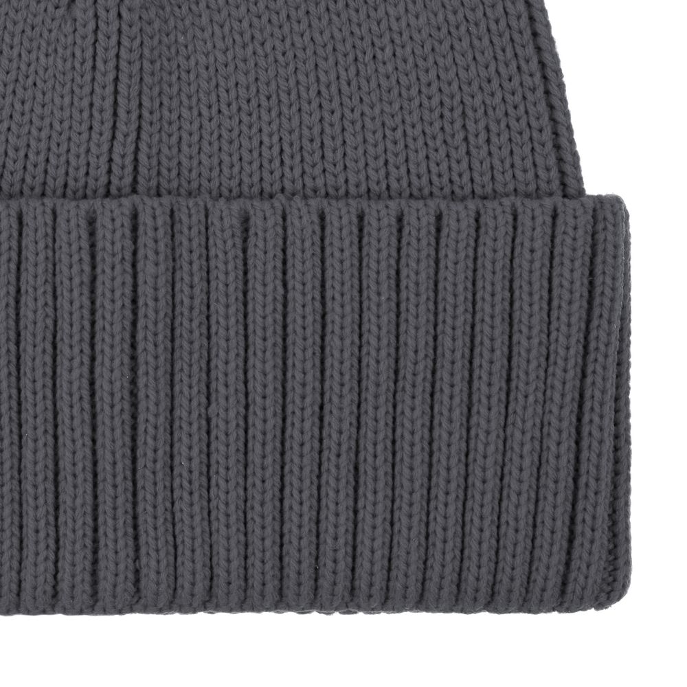 Шапка Hinge, темно-серая (графит)-3
